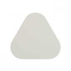 ADJ Костер 12x12см., треугольный, натуральная кожа, цвет: белый/панна котта