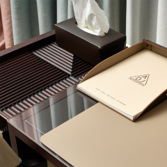 ADJ Салфетница Kleenex, 23x12xH7,5 см., цвет: шоколад/капучино