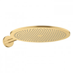Axor ShowerSolutions Верхний душ, 35см., 1jet, с держателем 39см, настенный монтаж, цвет: шлифованное золото