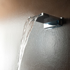 Bossini Cascata XL Излив для ванной или душа, латунь каскадная суруя 1/2 - хром