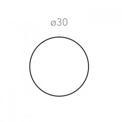 ADJ Круглый плейсмат, D30 см., цвет: небесный/эвкалипт