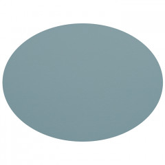 ADJ Овальный плейсмат, 47,5x35 см., цвет: небесный/эвкалипт