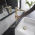 Hansgrohe Talis E Смеситель для раковины, 1 отв., без донного клапана, цвет: шлифованная бронза