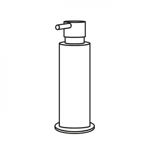 ADJ Диспенсер для жидкого мыла, D7xH19см., цвет: graphite/пепельная роза