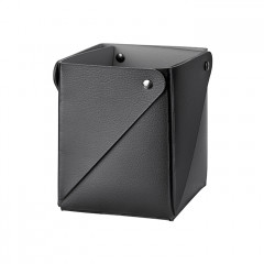 Colombo Adj Коробочка MIU, 7x7xH8 см , цвет: черный/серый
