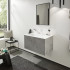 Hansgrohe Finoris Смеситель для раковины, 1 отв., с донным клапаном, цвет: белый матовый