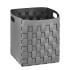 ADJ Корзинка Bottega, 35x35xH40 см., цвет: серый/черный