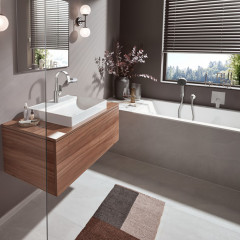 Hansgrohe Vivenis Смеситель для ванны, встраиваемый, цвет: хром