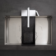 Hansgrohe Aquno Select M81 Смеситель для кухни, 1 отв., с вытяжным душем, sBox, цвет: хром