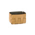 ADJ Корзинка Mini Bottega, 12x19xH13 см., цвет: горчичный/оливковый