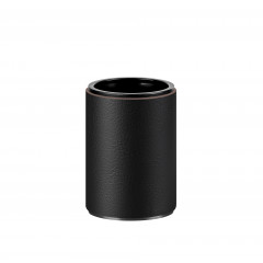 ADJ Стакан для зубных щеток, D7xH10 см., цвет:graphite/черный