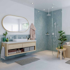 Hansgrohe Talis E Смеситель для раковины, высокий, 1 отв., без донного клапана, цвет: белый матовый