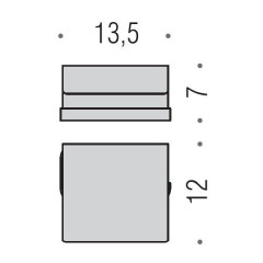 Colombo Time Держатель туалетной бумаги с крышкой, цвет: хром