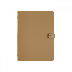 ADJ Блокнот А5, 16,5x25 см., цвет: горчичный/оливковый