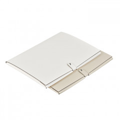 ADJ Папка для бумаг А4, 23x31 см., цвет: белый/панна котта