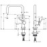 Hansgrohe Talis M54 Смеситель для кухни, 1 отв., цвет: черный матовый