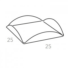 Colombo Adj Подставка для сервировки настольная, 25x25 см, цвет: шоколад/капучино