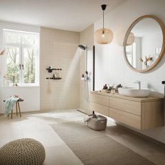 Hansgrohe Pulsify S Душевая система, настенная, 2jet, цвет: хром