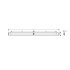 Hansgrohe WallStoris Штанга 70 см, цвет: матовый черный