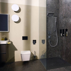 Hansgrohe CreekTide Q Сиденье для унитаза, с микролифтом, с верхним креплением, цвет: белый