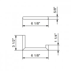 Fantini Young Держатель туалетной бумаги , цвет Matt Gun Metal PVD