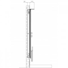Fantini Acquapura Антикоррозионная металлическая коробка для душевой панели 650102