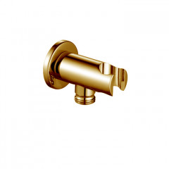 Fantini Nice Шланговое подсоединение, Matt British Gold PVD