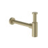 Fantini Nostromo Сифон бутылочный для раковины, цвет Matt British Gold PVD