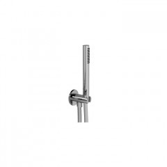 Fantini AL/23 Душевой набор: вывод воды 1/2", шланг 150 см, ручная лейка FIT, держатель для лейки, цвет: хром