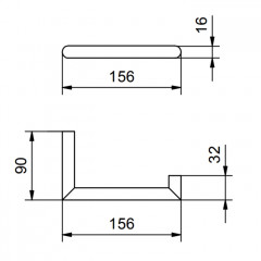 Fantini Young Держатель туалетной бумаги , цвет: Matt British Gold PVD