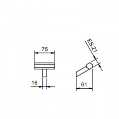 Fantini Venezia Крючок , цвет: хром
