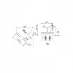 Fantini Milano Верхний душ, нерж. сталь, цвет: хром