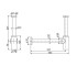 FIMA|Carlo Frattini Spillo Steel Сифон для раковины, цвет INOX