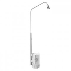 Fima Carlo Frattini Outdoor Душевая колонна "freestanding" MARMOREA, цвет: нержавеющая сталь/Carrara