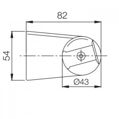 FIMA|Carlo Frattini Wellness Держатель ручного душа, поворотный, цвет хром