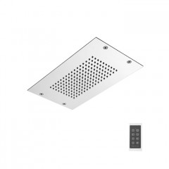 FIMA|Carlo Frattini Wellness Верхний душ Modular 350х200 мм., встраиваемый в потолок, LED подсветка для хромотерапии с 8 цветами, цвет хром