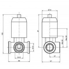 FIMA|Carlo Frattini Внутренняя часть встраиваемого смесителя для душа, цвет хром