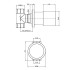 FIMA|Carlo Frattini Spillo Steel Запорный вентиль, внешняя часть, цвет INOX