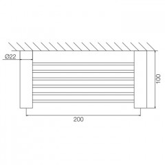 Fima Carlo Frattini Rotola Мыльница в душевую кабину, цвет: чёрный матовый