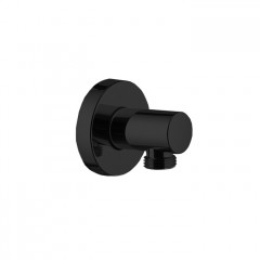 Fima Carlo Frattini Wellness Подвод воды 1/2", цвет: чёрный матовый