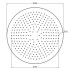 FIMA|Carlo Frattini Spillo Steel Верхний душ 300 мм., цвет INOX