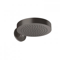 GESSI Origini Верхний душ настенный круглый 320 мм, с защитой от изв налета, цвет Black Metal Brushed PVD