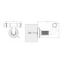GESSI VENTI20 Крючок двойной, цвет Copper PVD