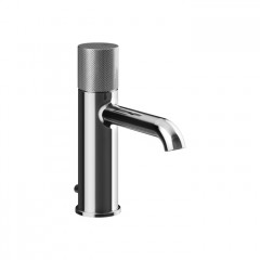 GESSI HABITO DIAMANTATO Смеситель для раковины на 1 отверстие, однорычажный, в комплекте с донным клапаном, цвет хром