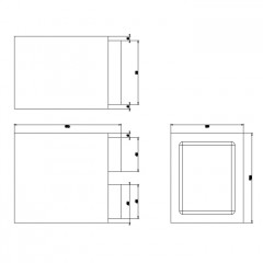 GESSI INVERSO ACCESSORIES Стакан настольный черный, цвет: Brass Brushed PVD