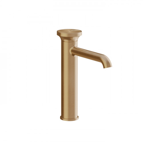 GESSI ORIGINI Смеситель для раковины H=247мм однорычажный, в компл с отделочной вставкой, цвет Warm Bronze Br. PVD