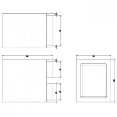 Gessi Rettangolo Стакан настольный, цвет: Finox/черный