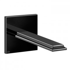 Gessi Eleganza Настенный излив на 1/2" для монтажа с удаленным управлением 46112+46106 (не входит в комплект), цвет: черный металлик