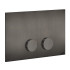Gessi Ingranaggio Клавиши смыва Geberit Sigma 8 e Sigma 12., цвет Black Metal Brushed PVD