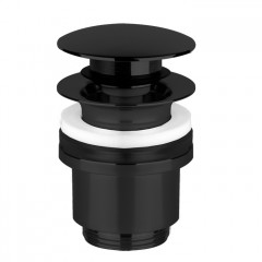 Gessi Emporio Technical accessories Автоматический донный клапан"Stop&Go" для раковины c переливом, цвет: Black XL